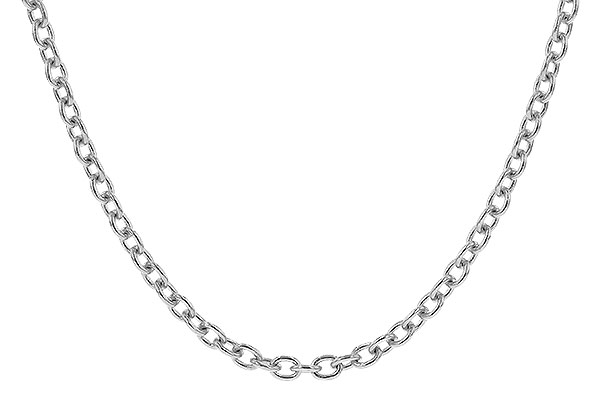 B301-24852: CABLE CHAIN (24IN, 1.3MM, 14KT, LOBSTER CLASP)