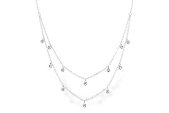 C301-19443: NECKLACE .22 TW (18 INCHES)