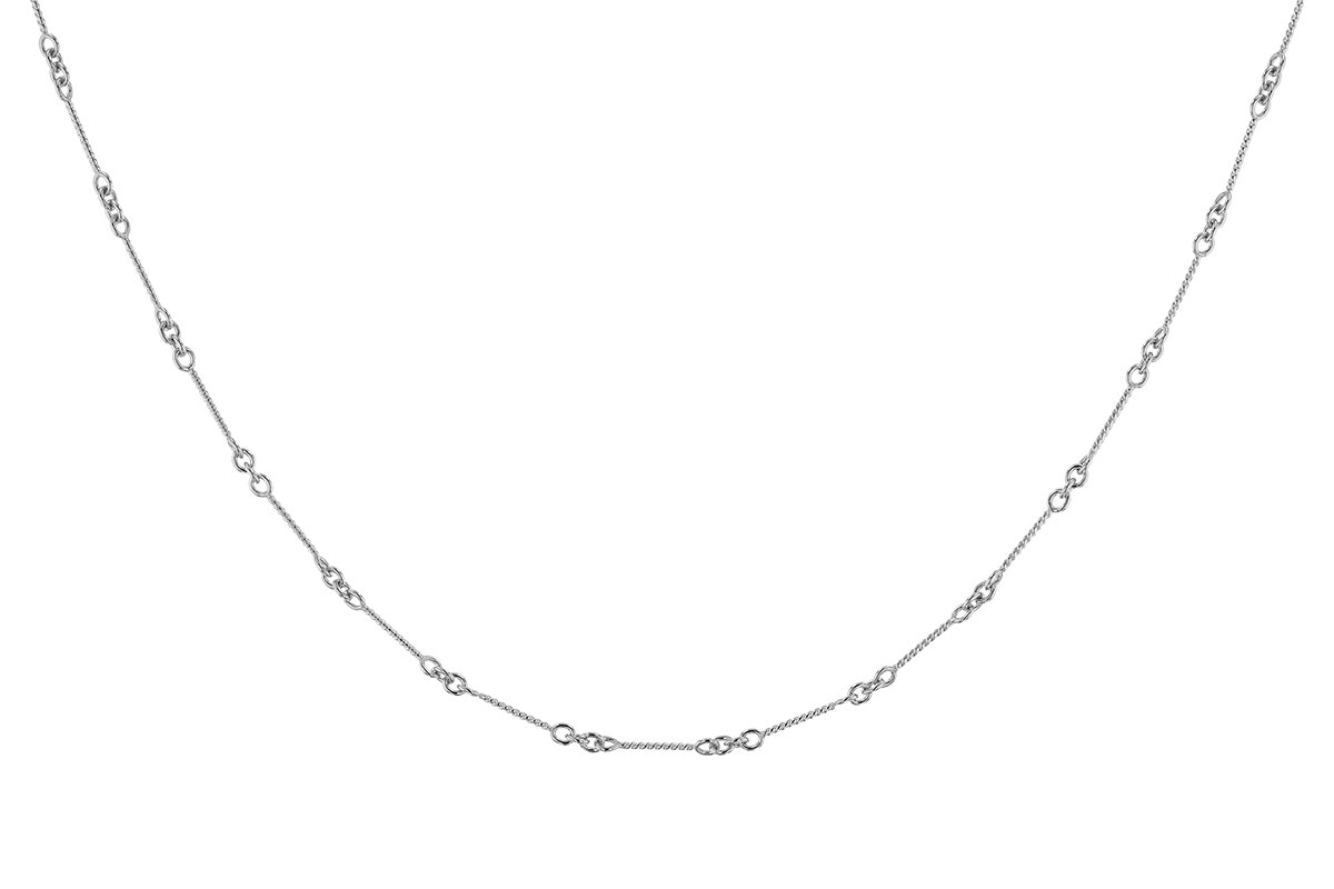 H301-23988: TWIST CHAIN (8IN, 0.8MM, 14KT, LOBSTER CLASP)