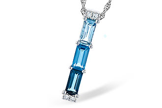 B300-30325: NECK 1.26 BLUE TOPAZ 1.30 TGW