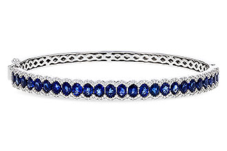 B302-16652: BANGLE 5.09 TW SAPPHIRE 5.65 TGW