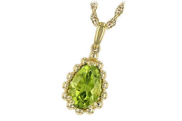 D216-67625: NECKLACE 1.30 CT PERIDOT
