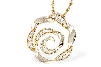 D301-21216: NECKLACE .20 TW