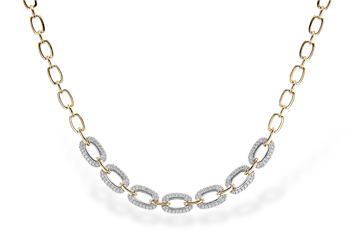 F301-19388: NECKLACE 1.95 TW (17 INCHES)