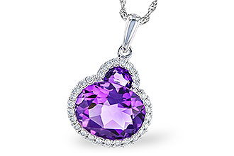 F301-19406: NECK 2.28 TW AMETHYST 2.42 TGW